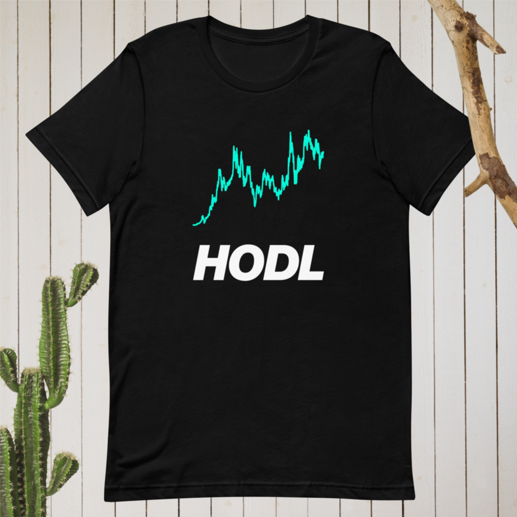 HODL Stock Chart Tee