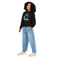 Flying RDSTR Premium Hoodie women's fit (Nora), black, front